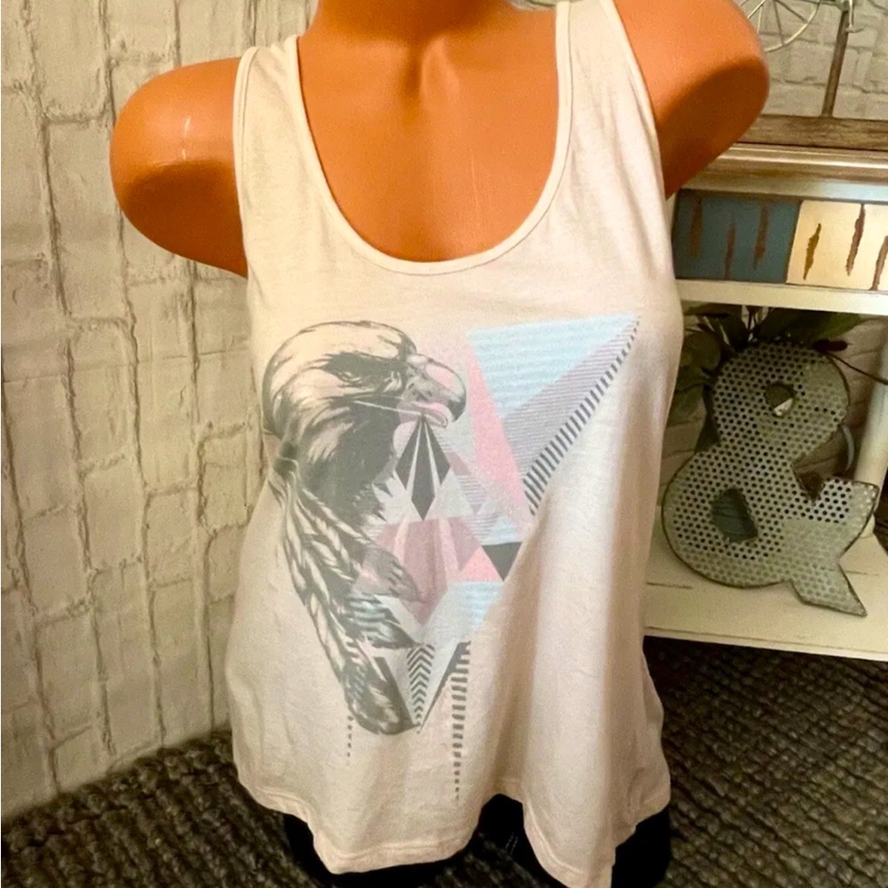 O’Neill Eagle Racer Back Tank Top Sz L NEW